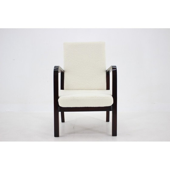 Image 1 of Fauteuil réglable en hêtre, Tchécoslovaquie 1940