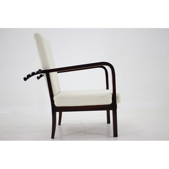 Image 1 of Fauteuil réglable en hêtre, Tchécoslovaquie 1940