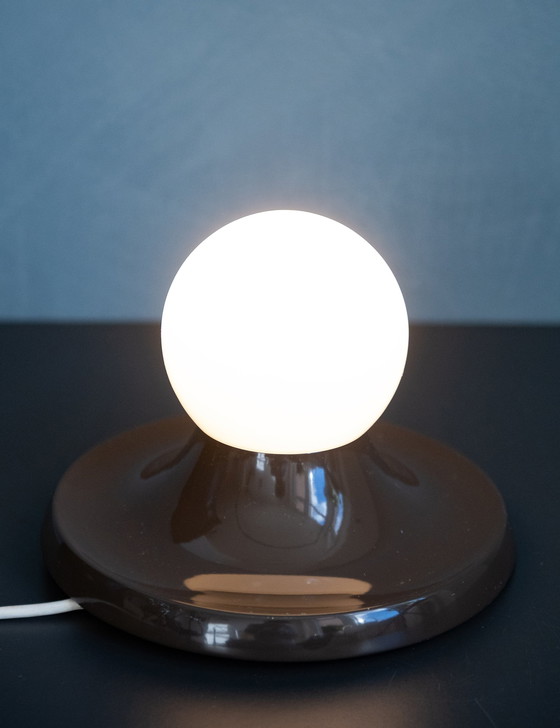 Image 1 of Flos Light Ball Brown Wall Lamp By Achille Castiglioni