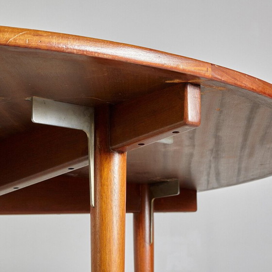 Image 1 of Table vintage par Hans J. Wegner pour Johannes Hansen, 1960