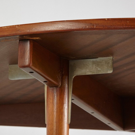 Image 1 of Table vintage par Hans J. Wegner pour Johannes Hansen, 1960
