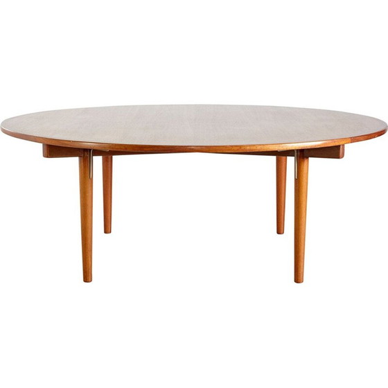 Image 1 of Table vintage par Hans J. Wegner pour Johannes Hansen, 1960