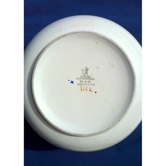 Image 1 of Bol à soupe vintage par Gio Ponti pour Richard Ginori, 1937