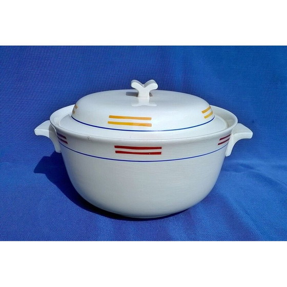 Image 1 of Bol à soupe vintage par Gio Ponti pour Richard Ginori, 1937