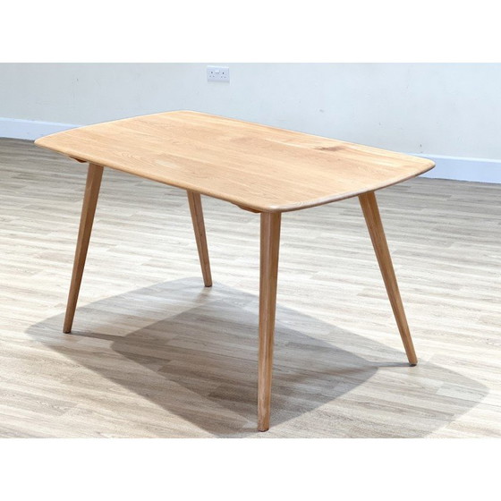 Image 1 of Table de salle à manger vintage en orme léger par Lucian Ercolani, Angleterre 1960