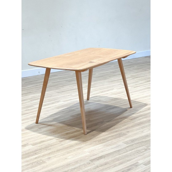 Image 1 of Table de salle à manger vintage en orme léger par Lucian Ercolani, Angleterre 1960