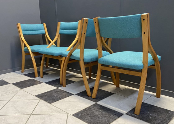 Image 1 of 4 chaises de salle à manger par Ludvik Volak 1960S