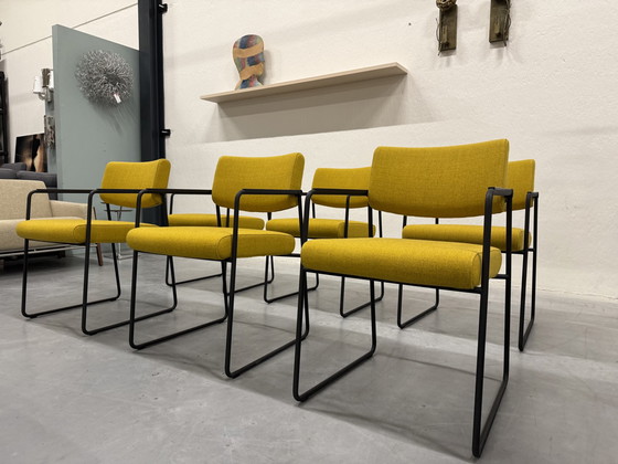 Image 1 of 6 Harvink Dash Dining Chair Yellow Ploughwool