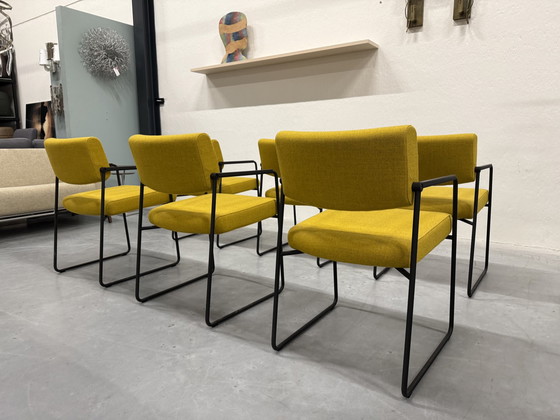 Image 1 of 6 Harvink Dash Dining Chair Yellow Ploughwool