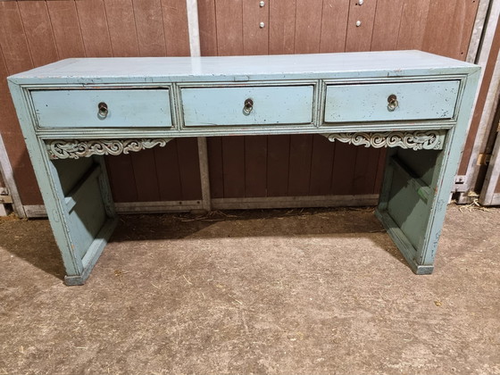 Image 1 of Ancienne armoire asiatique buffet Grand modèle