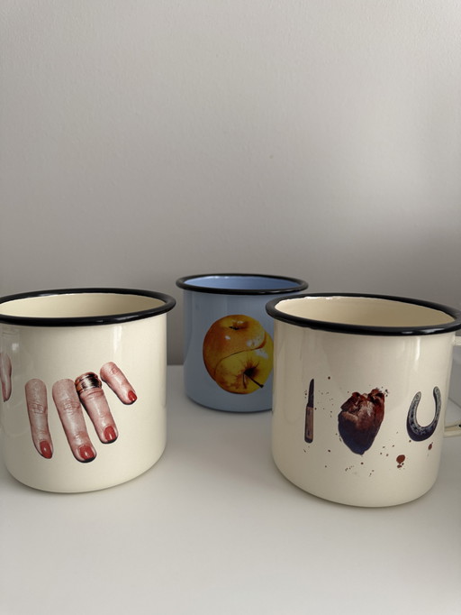 Set de tasses en papier toilette Seletti Wears