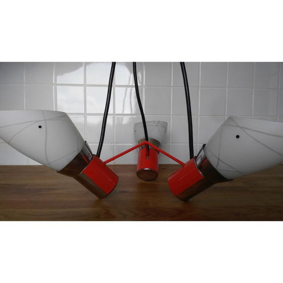 Image 1 of Lampe suspendue vintage par Napako pour Josef Hůrka, 1970