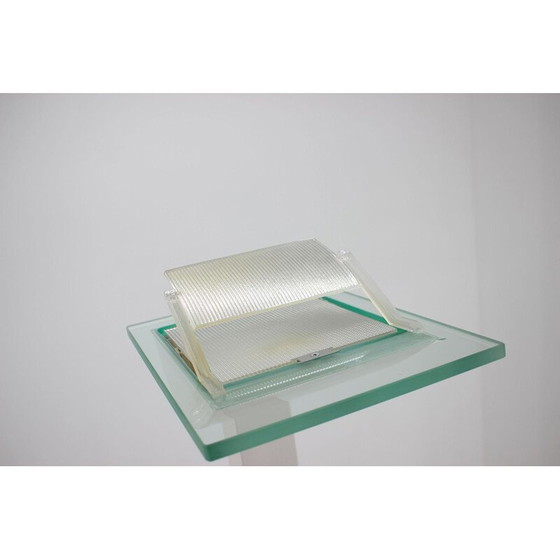 Image 1 of Lampadaire vintage moderniste en métal blanc par Hartmut Engel pour Zumtobel, Autriche 1980