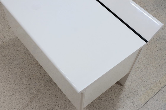 Image 1 of Paolo Piva Tables de nuit laquées B&B Italia 1970S