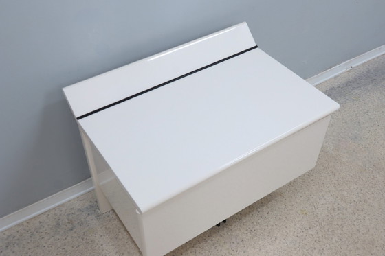 Image 1 of Paolo Piva Tables de nuit laquées B&B Italia 1970S