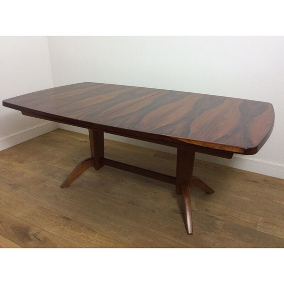 Image 1 of Table de salle à manger extensible en palissandre - 1960s