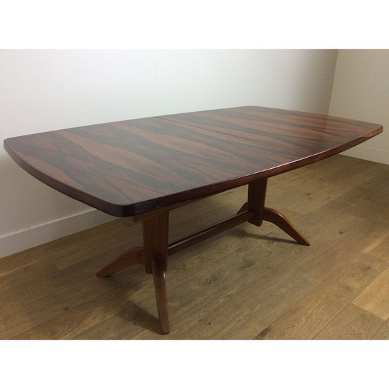 Image 1 of Table de salle à manger extensible en palissandre - 1960s