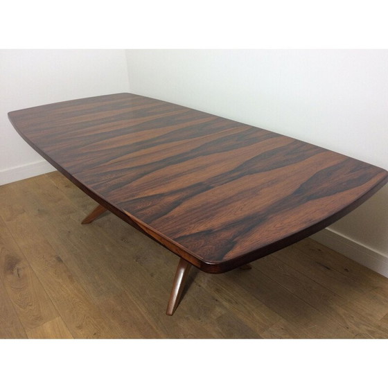 Image 1 of Table de salle à manger extensible en palissandre - 1960s