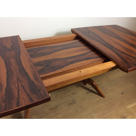 Image 1 of Table de salle à manger extensible en palissandre - 1960s