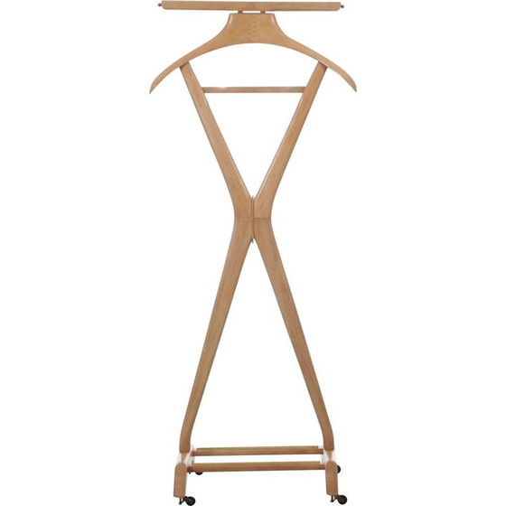 Image 1 of Valet de chambre vintage en hêtre par Ico Parisi pour Fratelli Reguitti