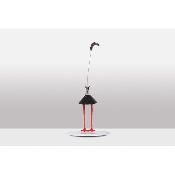 Image 1 of Lampe vintage "Bibibibi" en porcelaine et métal par Ingo Maurer, 1980