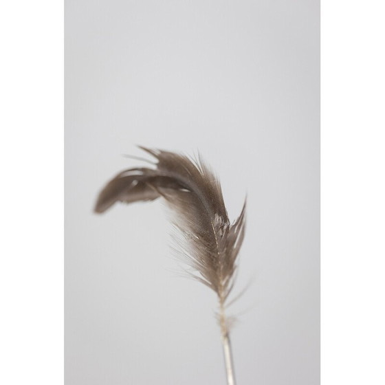 Image 1 of Lampe vintage "Bibibibi" en porcelaine et métal par Ingo Maurer, 1980