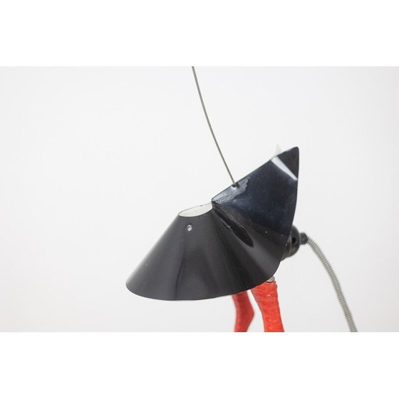 Image 1 of Lampe vintage "Bibibibi" en porcelaine et métal par Ingo Maurer, 1980