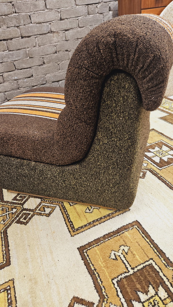 Image 1 of Paire De Chauffeuses 1970 Vintage 