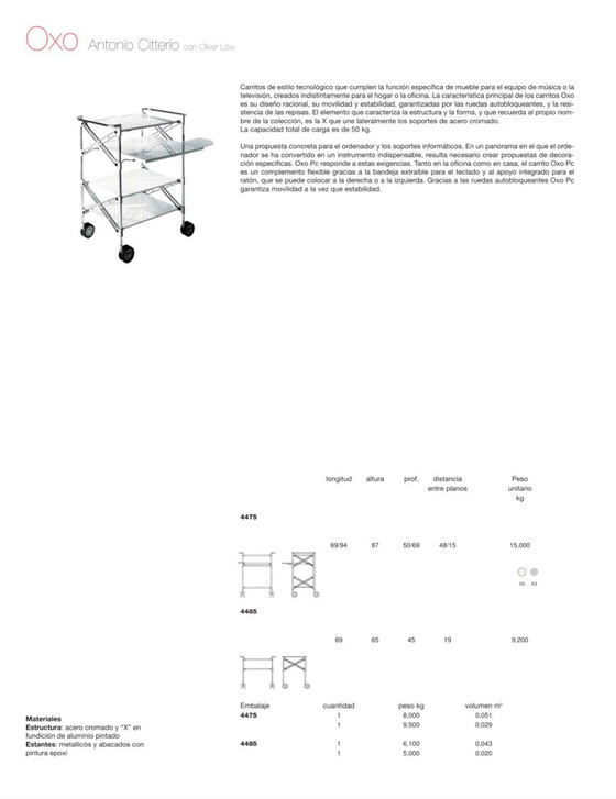 Image 1 of Module informatique Kartell Oxo '98