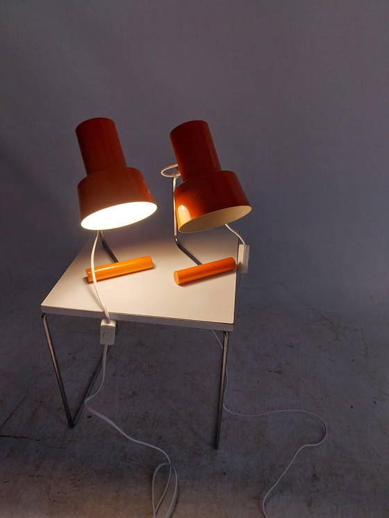 Image 1 of 2 X Lampes de table Napako par Josef Hurka 1970's.