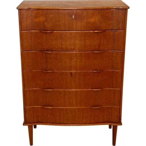 Commode vintage en teck, Danemark 1950