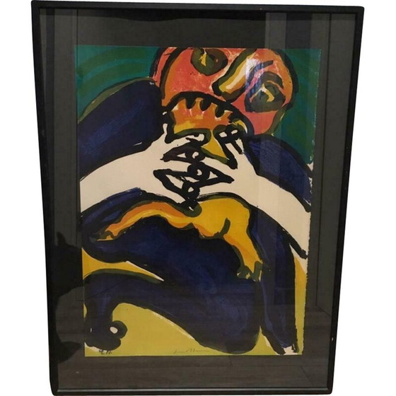 Image 1 of Lithographie vintage de Bengt Lindstrom