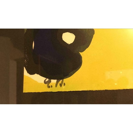 Image 1 of Lithographie vintage de Bengt Lindstrom