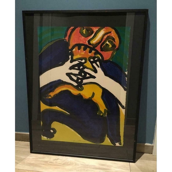 Image 1 of Lithographie vintage de Bengt Lindstrom