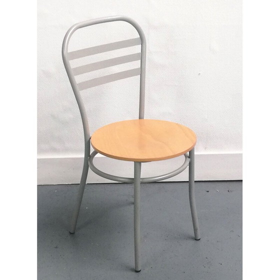 Image 1 of Paire de chaises bistro vintage Letti