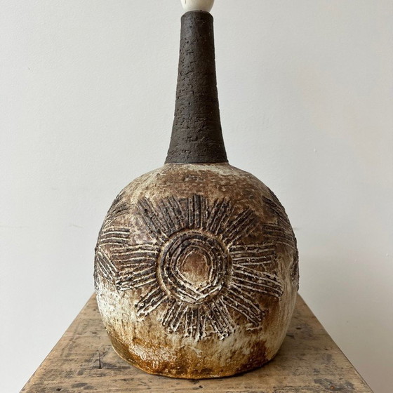 Image 1 of Lampe de table vintage en céramique, Danemark 1960
