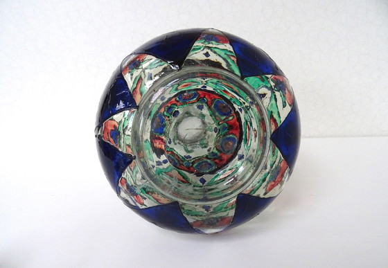 Image 1 of Carafe - Verre - Peint à la main