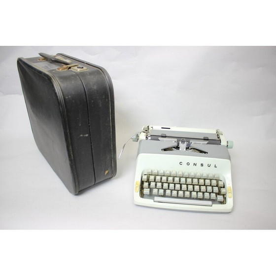 Image 1 of Machine à écrire vintage Consul, Tchécoslovaquie 1962