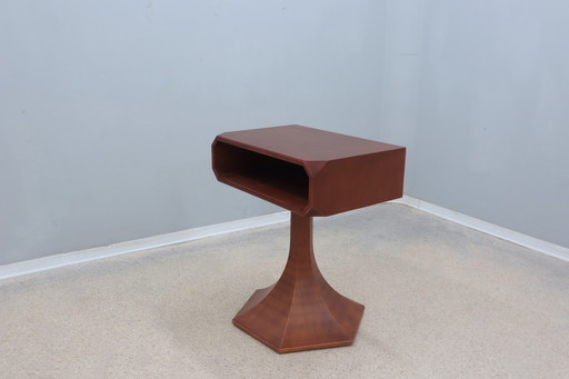 Luigi Massoni Table d'appoint tournante / Console Italie 1960S