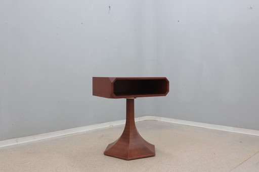 Luigi Massoni Table d'appoint tournante / Console Italie 1960S