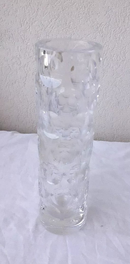 Vase Rouleau En Cristal