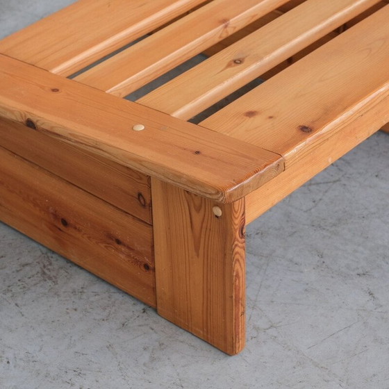 Image 1 of Fauteuil vintage en pin, Belgique 1970