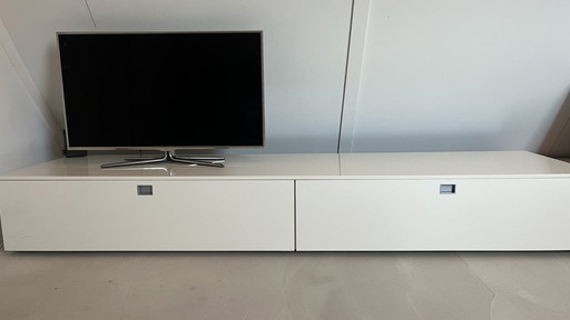 Lema TV sideboard High Gloss White