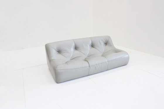 Image 1 of Canapé 3 places Kali Ligne Roset Michel Ducaroy Cuir gris