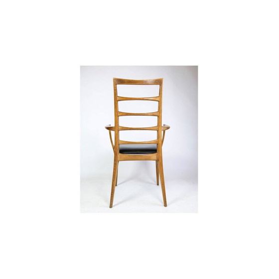 Image 1 of Fauteuil vintage en bois de chêne modèle Lis par Niels Koefoed pour Niels Koefoed, 1960s