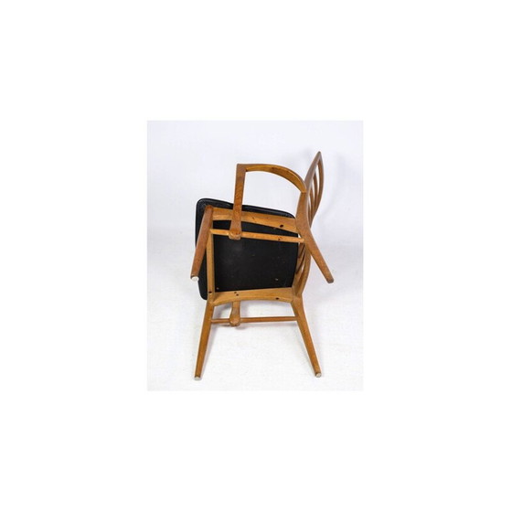 Image 1 of Fauteuil vintage en bois de chêne modèle Lis par Niels Koefoed pour Niels Koefoed, 1960s