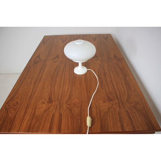 Image 1 of Lampe vintage en verre au lait par Valašské Meziříčí, Tchèque 1970