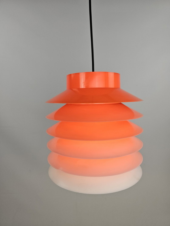 Image 1 of Lampe pendante en plastique Gradient de couleur descendant