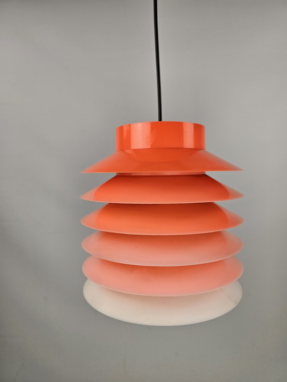 Image 1 of Lampe pendante en plastique Gradient de couleur descendant