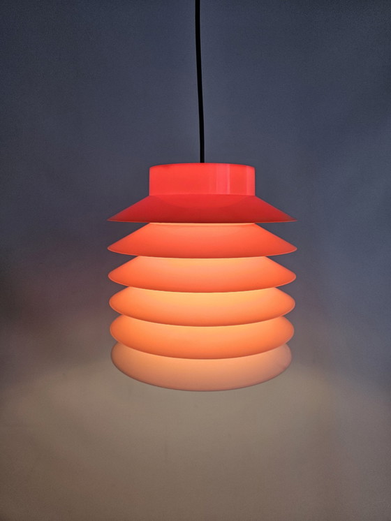 Image 1 of Lampe pendante en plastique Gradient de couleur descendant